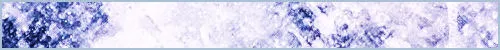 A very slim horizontal banner of marbled, wave-like blue and white texture.